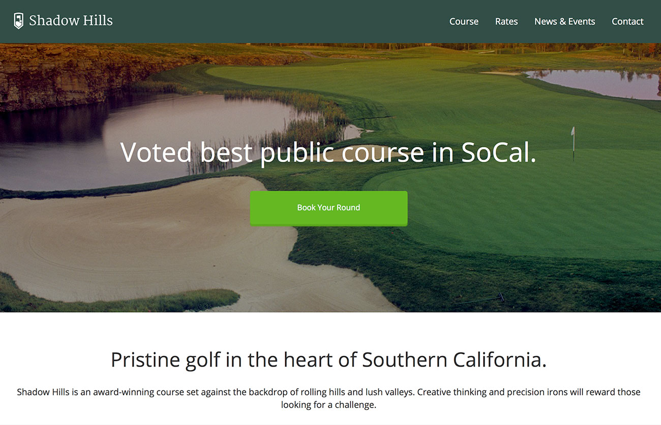 Wordpress Custom GOLF Theme Developer